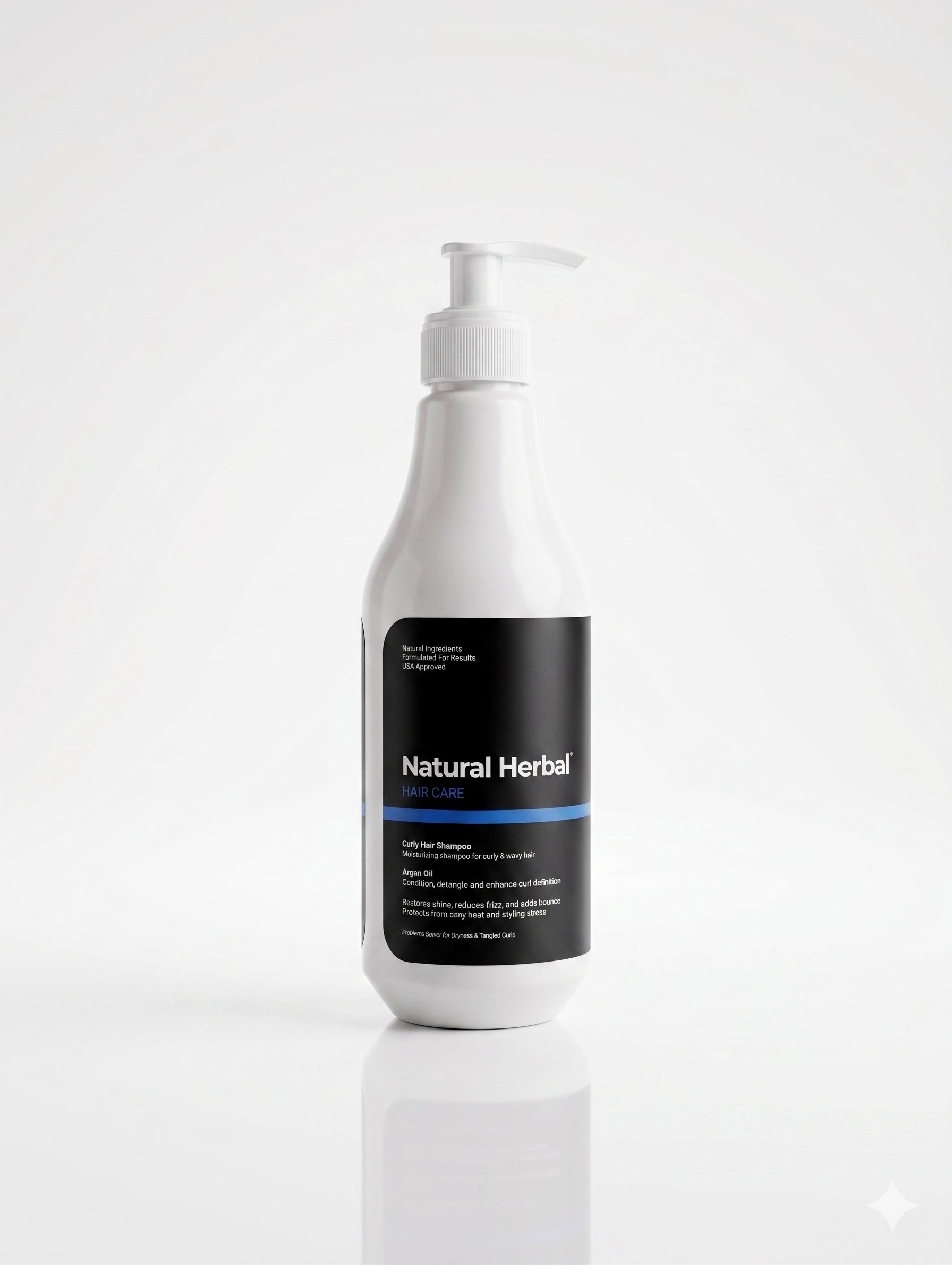 Curly hair shampoo